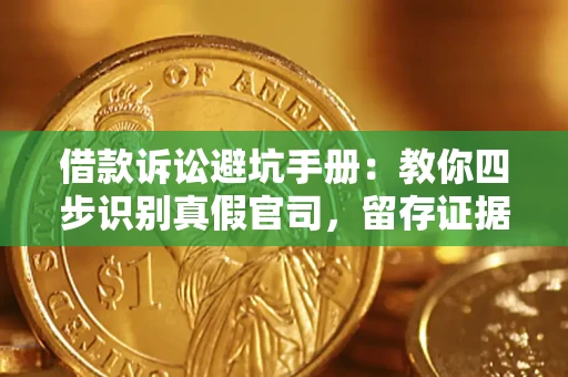 北京借款诉讼避坑手册：教你四步识别真假官司，留存证据不踩雷