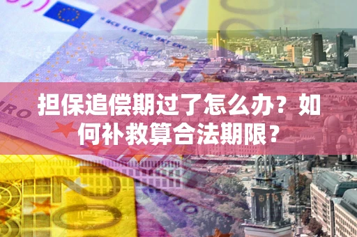 北京担保追偿期过了怎么办？如何补救算合法期限？