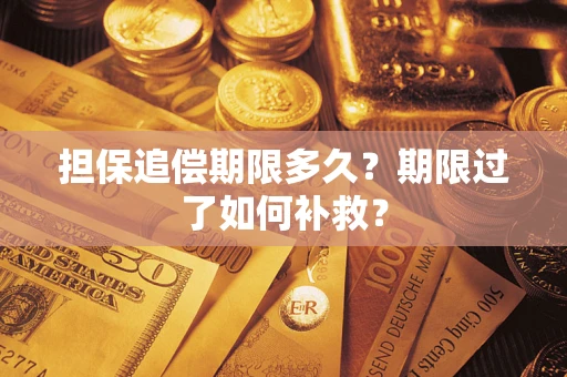 北京担保追偿期限多久？期限过了如何补救？